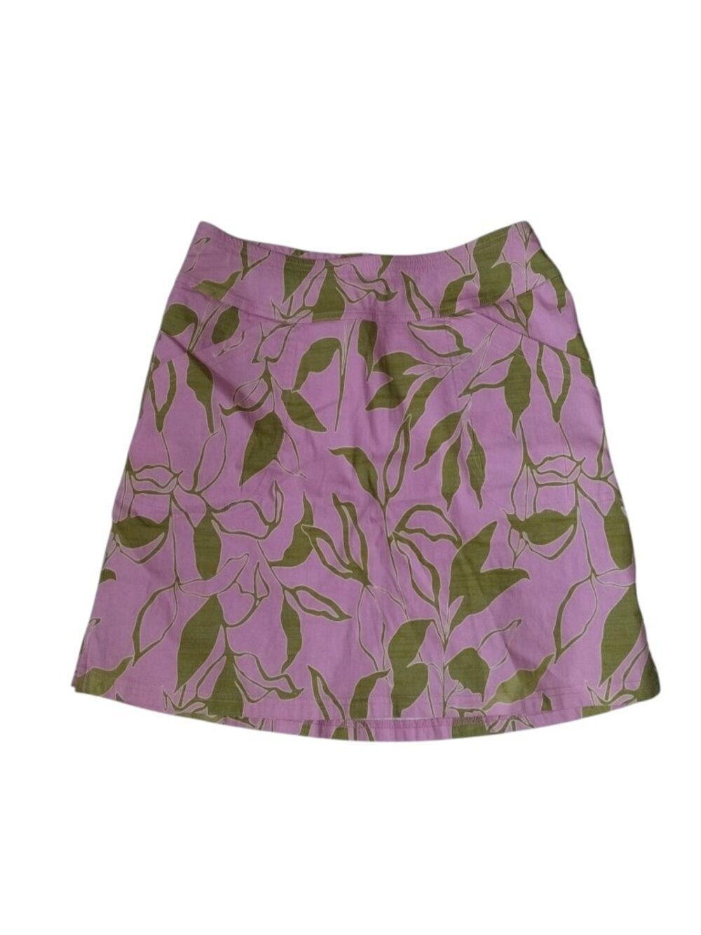 Holly Shae Size XS Skort Pull On Elastic Waist Tropical Resortwear Vacation
